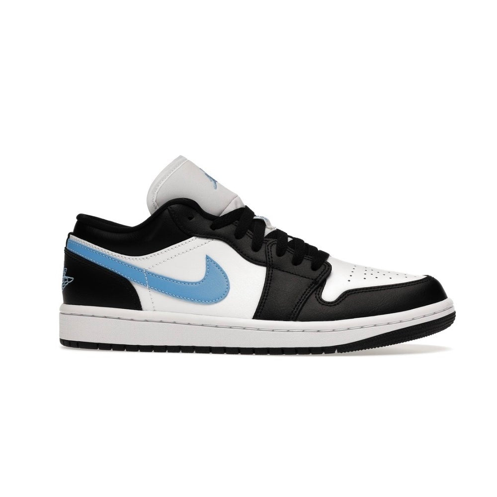 JORDAN 1 LOW BLACK UNI BLUE Empire Glasgow