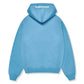 BROKEN PLANET ZIP UP HOODIE LIGHT BLUE