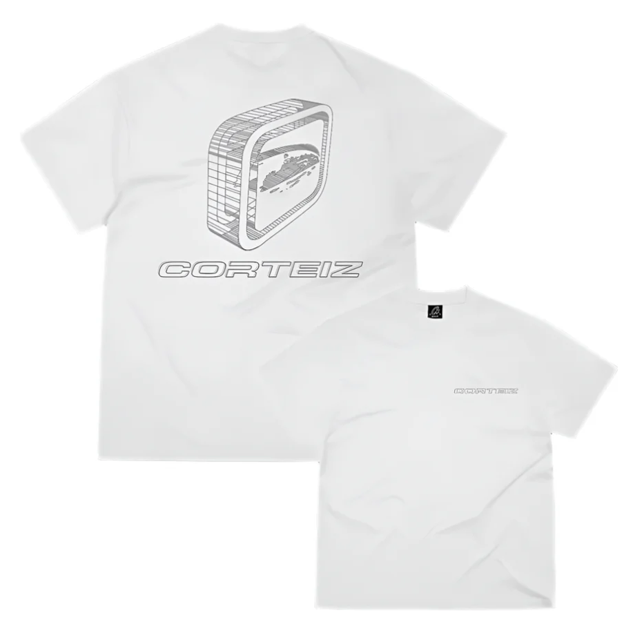 CORTEIZ BLUEPRINT TEE WHITE (NEW BLANK)