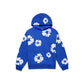 DENIM TEARS WREATH HOODIE ROYAL BLUE