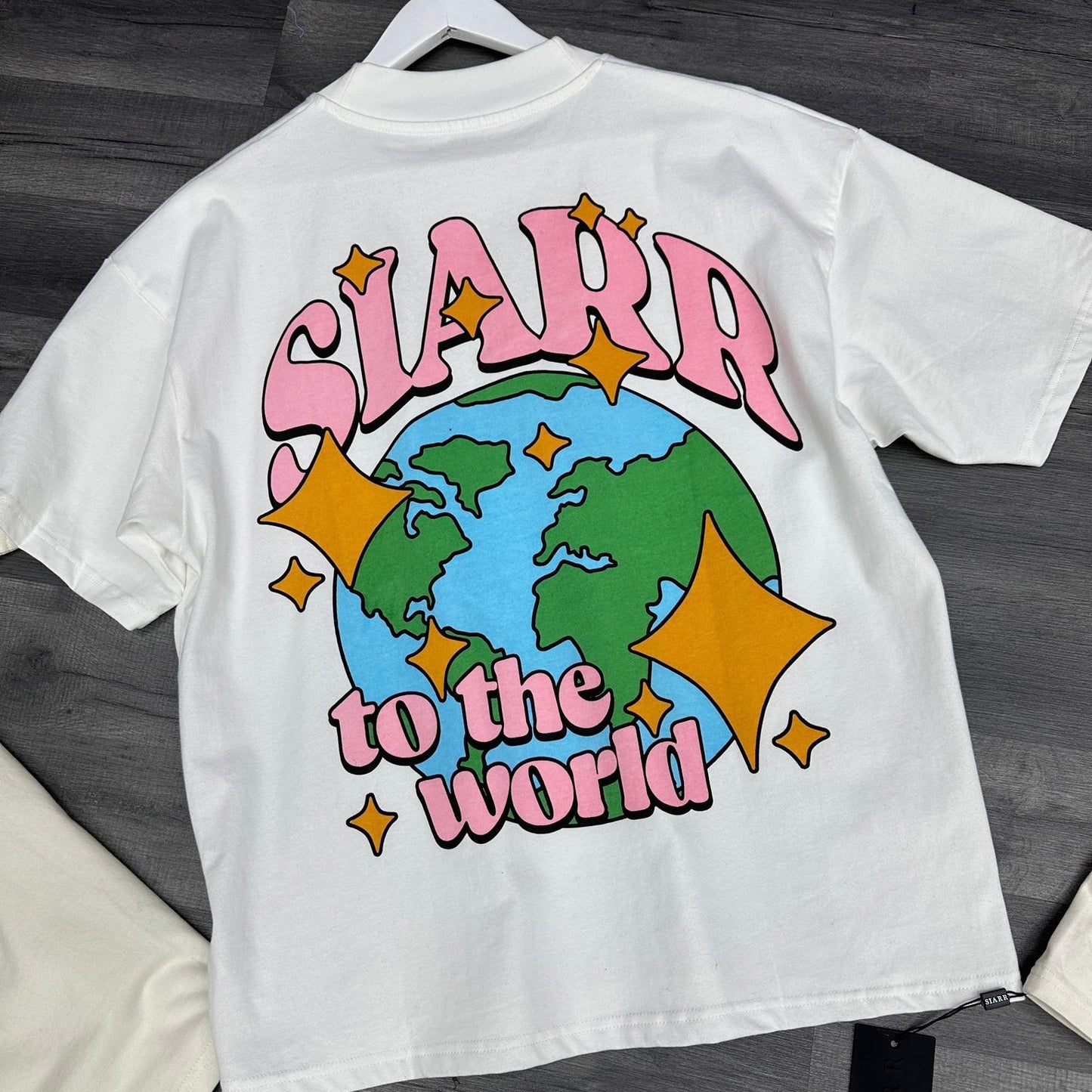 Siarr To The World Tee White