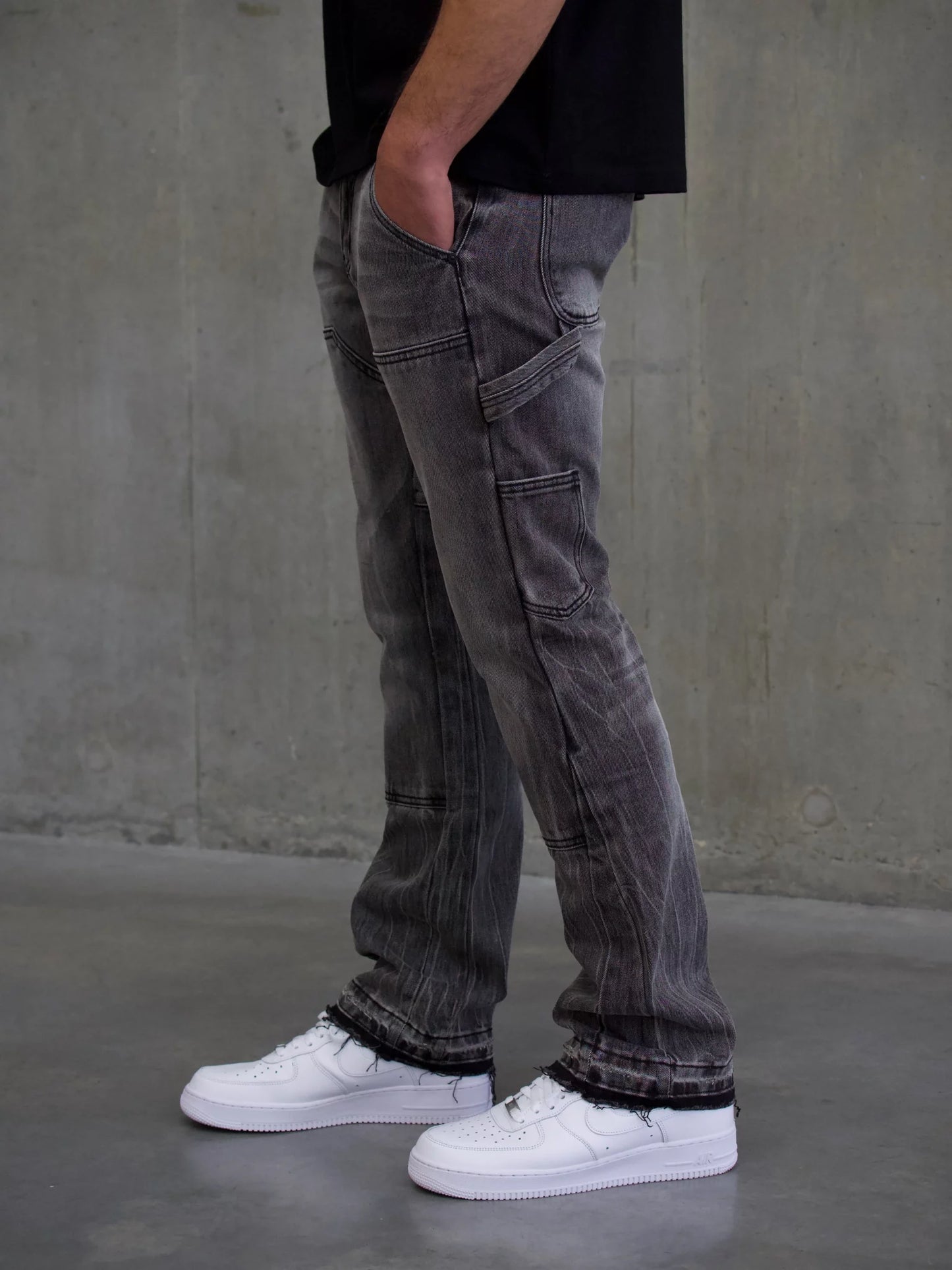 Siarr Carpenter Jeans Dark Grey