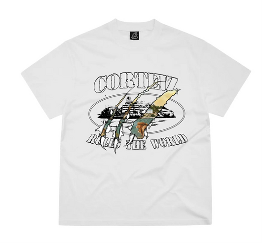 CORTEIZ ALCATRAZ CLAW TEE WHITE