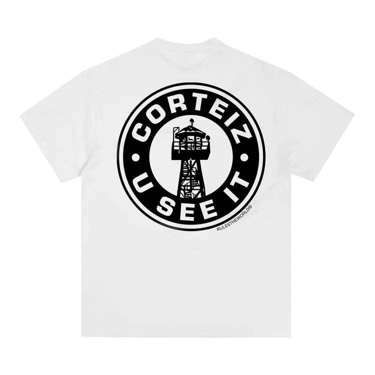 CORTEIZ U SEE IT TEE WHITE (NEW BLANK)