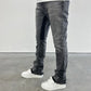 Siarr Flared Jeans Dark Grey