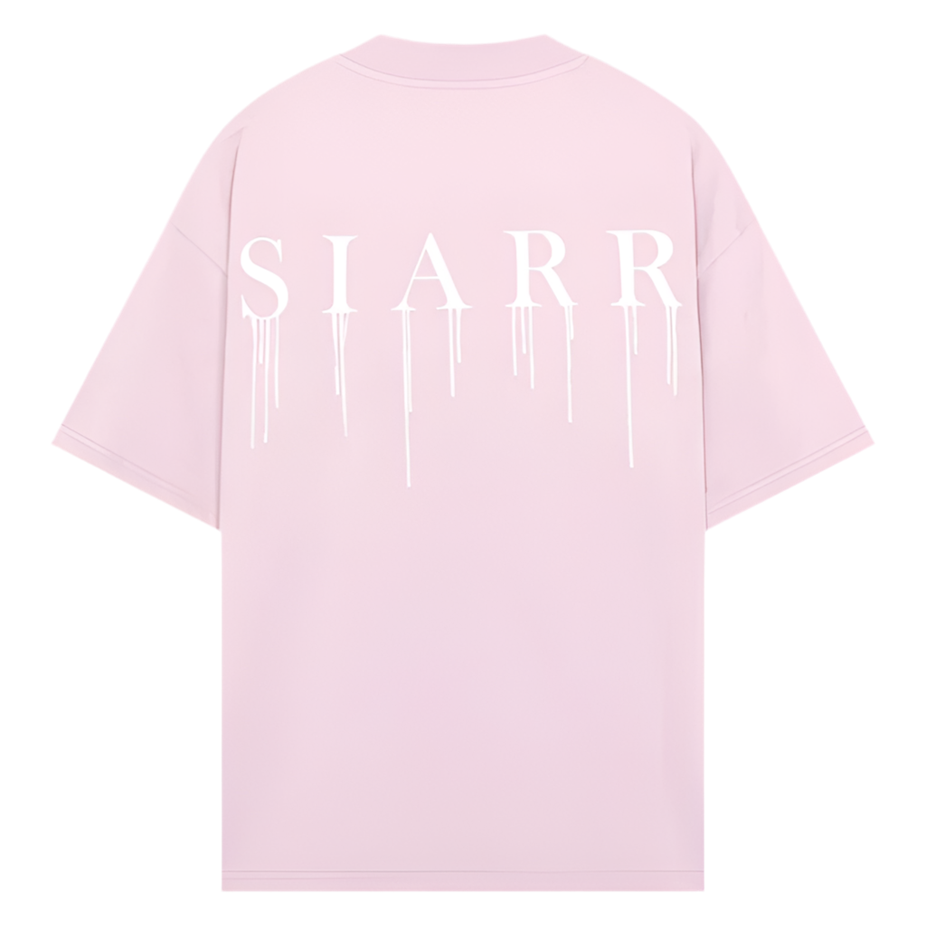 Siarr Drip Tee Pink