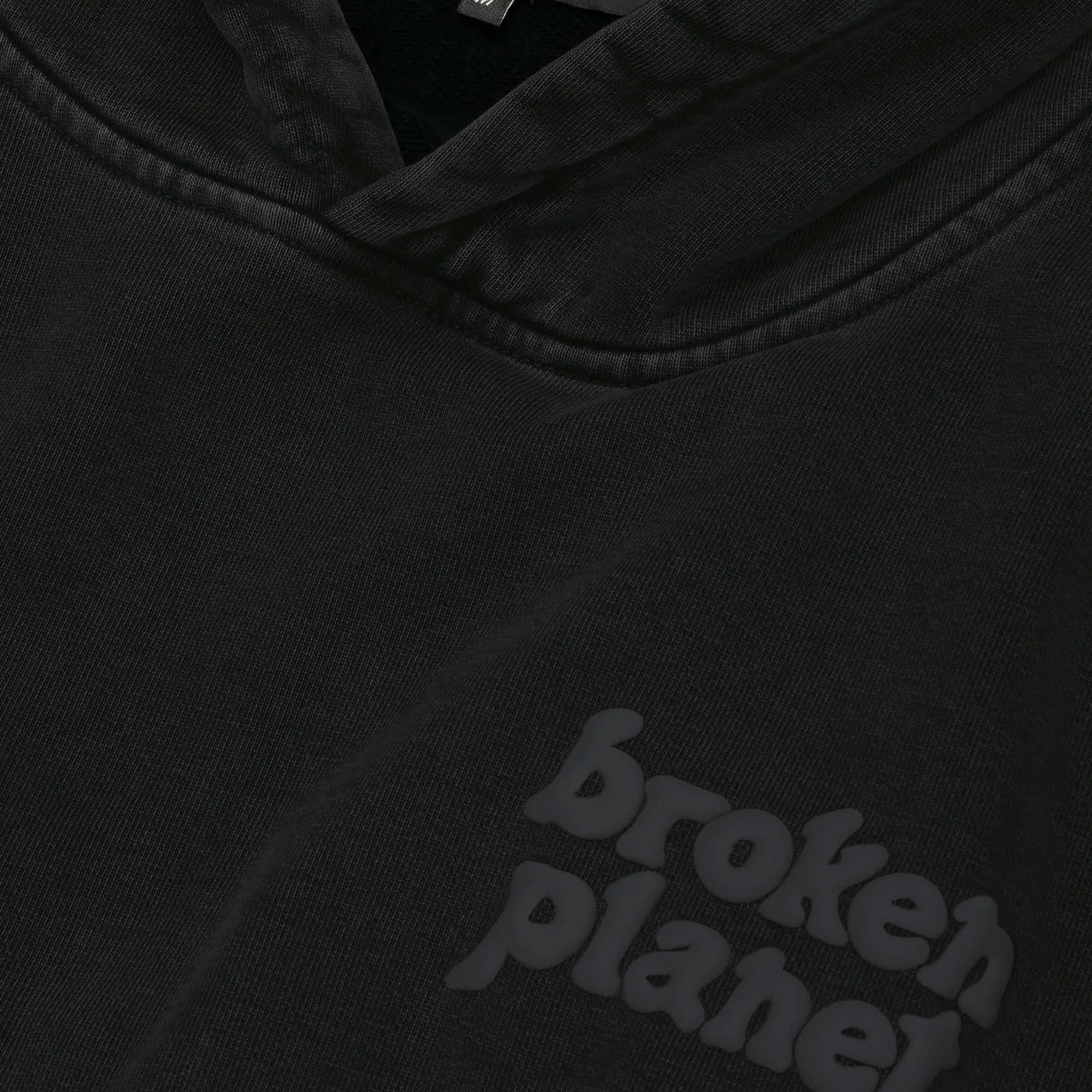 BROKEN PLANET BASICS HOODIE ‘WASHED BLACK’