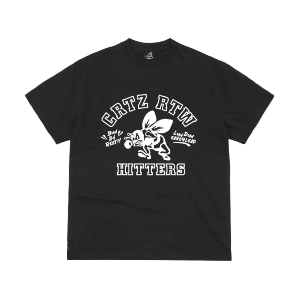 CORTEIZ HITTERS TEE BLACK (NEW BLANK)