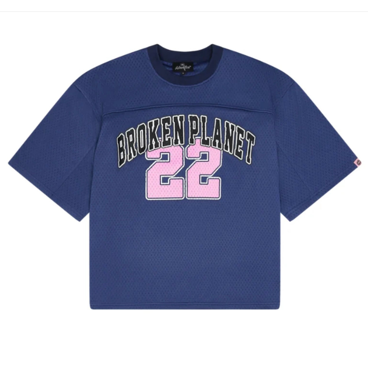 BROKEN PLANET MESH JERSEY OUTERSPACE BLUE