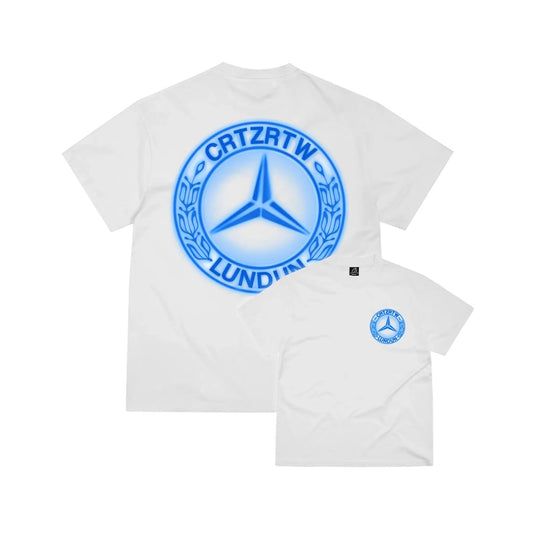 CORTEIZ BENZ TEE WHITE (NEW BLANK)