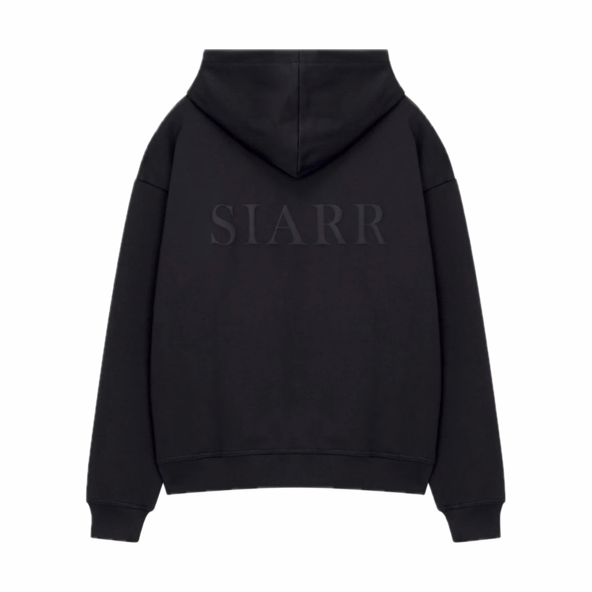 Siarr Puff Hoodie Black