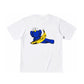 KAWS+WARHOL UNIQLO WHITE/BLUE TEE