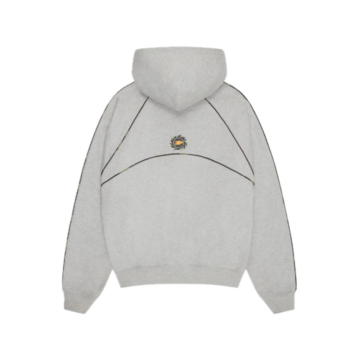 BROKEN PLANET PERFORMANCE HOODIE GREY CAMO