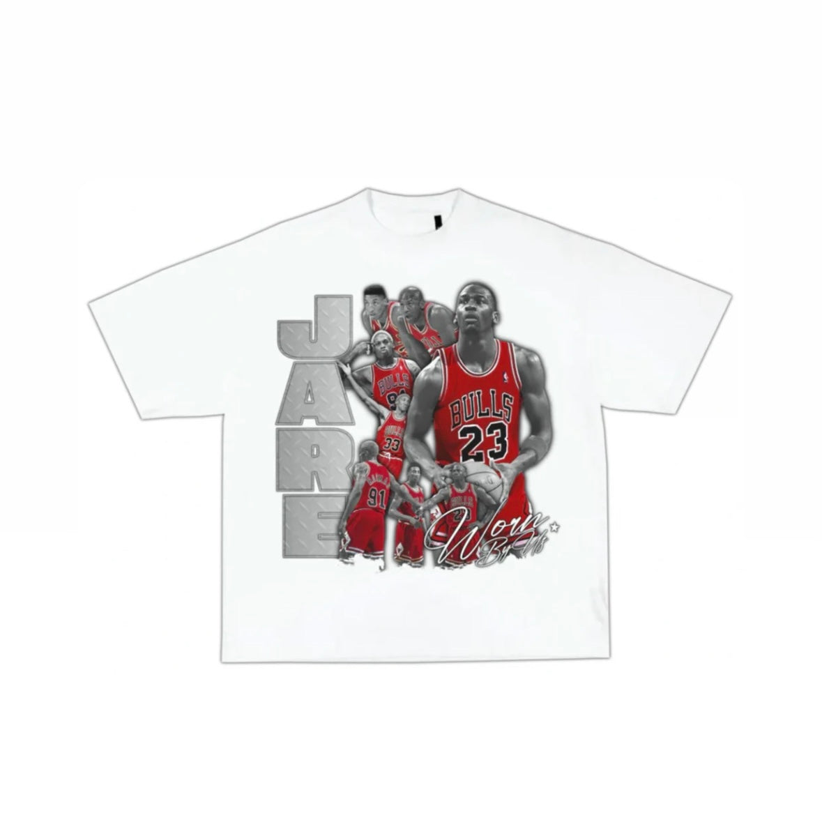 JARE BULLS TEE WHITE