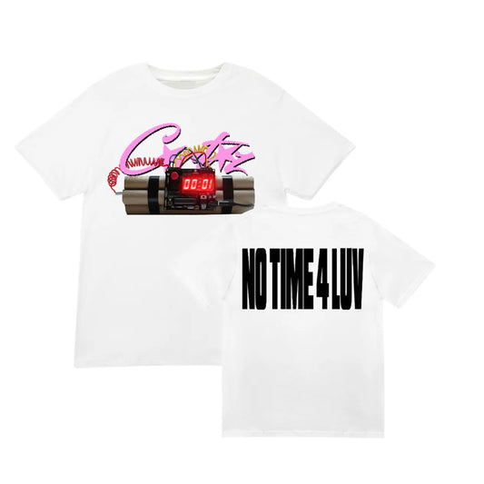 CORTEIZ NO TIME 4 LUV TEE WHITE (NEW BLANK)