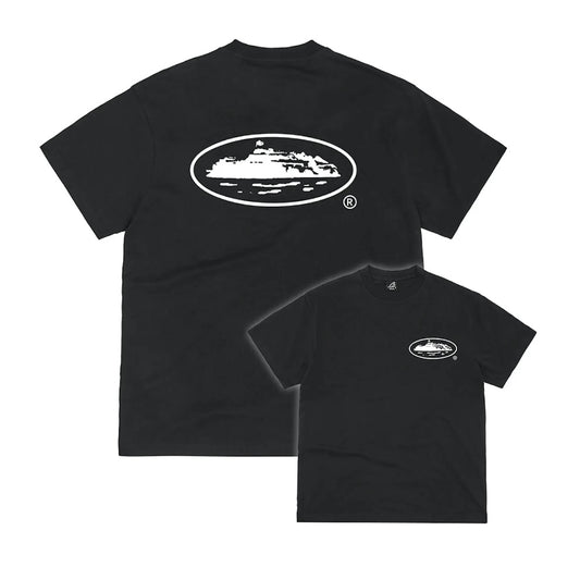 CORTEIZ OG ISLAND TEE BLACK (NEW BLANK)