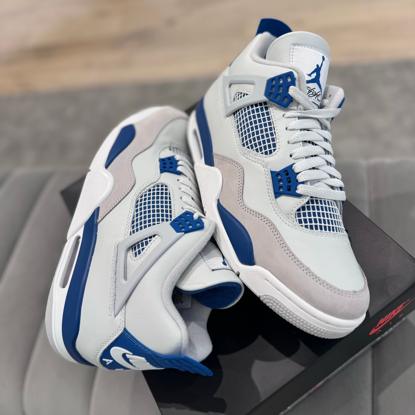 JORDAN 4 ‘MILITARY BLUE’