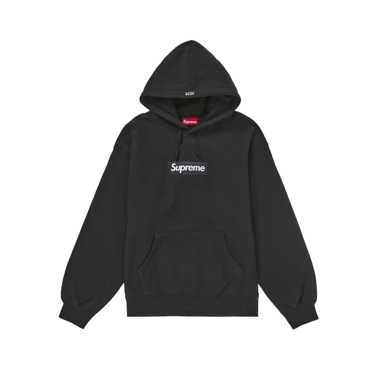 SUPREME BOX LOGO HOODIE BLACK FW24