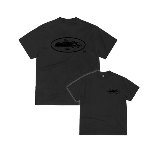 CORTEIZ OG ISLAND TEE TRIPLE BLACK (NEW BLANK)