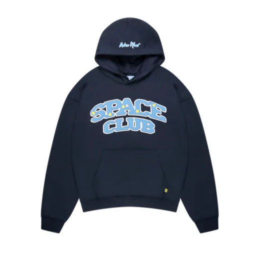 BROKEN PLANET SPACE CLUB HOODIE OUTERSPACE BLUE