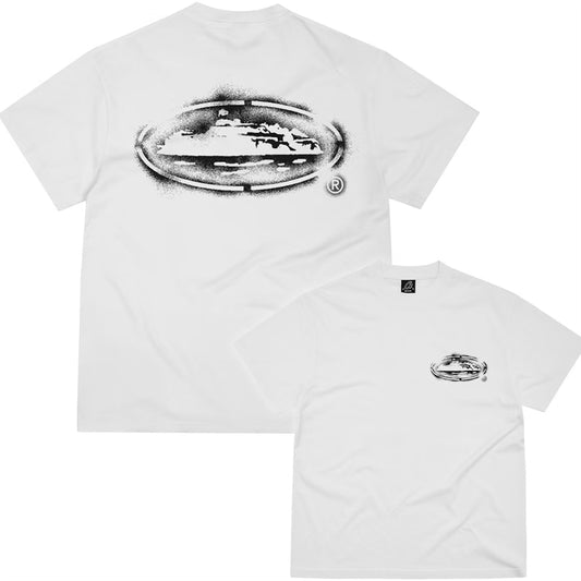 CORTEIZ ISLAND STENCIL TEE WHITE