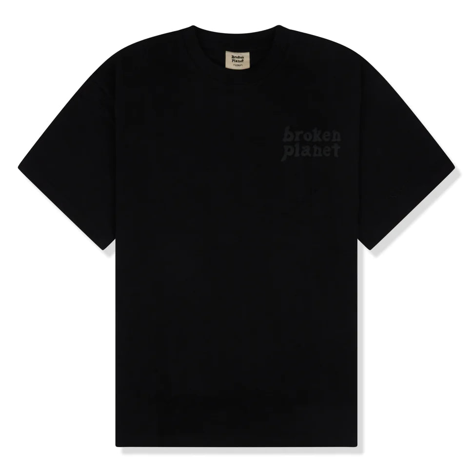 BROKEN PLANET BASICS TEE MIDNIGHT BLACK