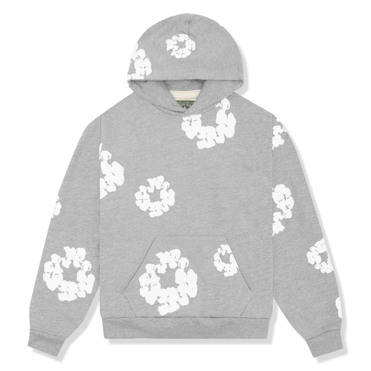 DENIM TEARS WREATH HOODIE GREY