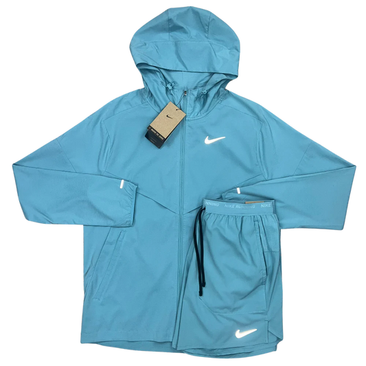 NIKE WINDRUNNER SHORT SET ‘DENIM TURQUOISE’