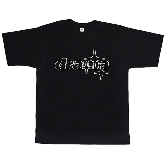 DRAMA CALL LINESTAR TEE BLACK