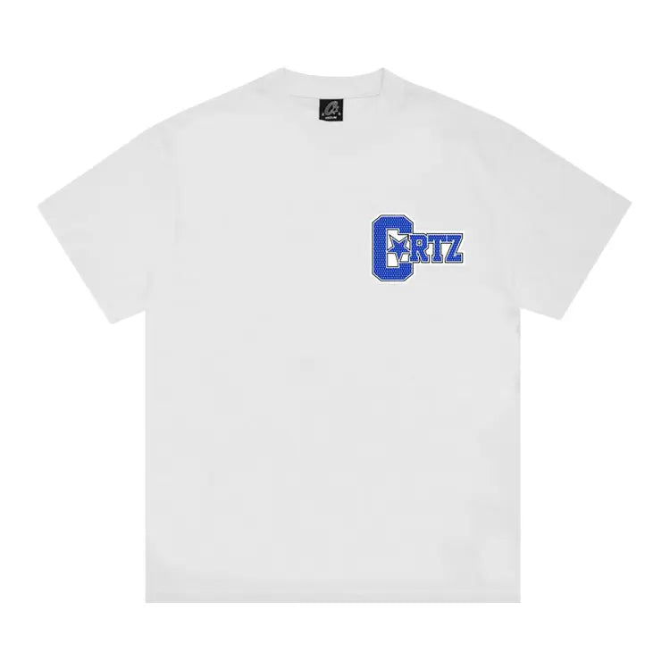 CORTEIZ STAR MESH TEE WHITE (NEW BLANK)