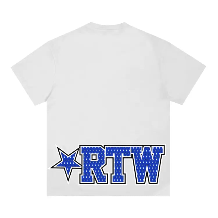 CORTEIZ STAR MESH TEE WHITE (NEW BLANK)