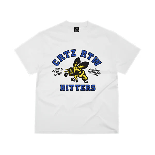 CORTEIZ HITTERS TEE WHITE (NEW BLANK)