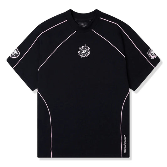 BROKEN PLANET PERFORMANCE JERSEY TEE BLACK PINK