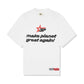 BROKEN PLANET GREAT AGAIN TEE WHITE *UNRELEASED*