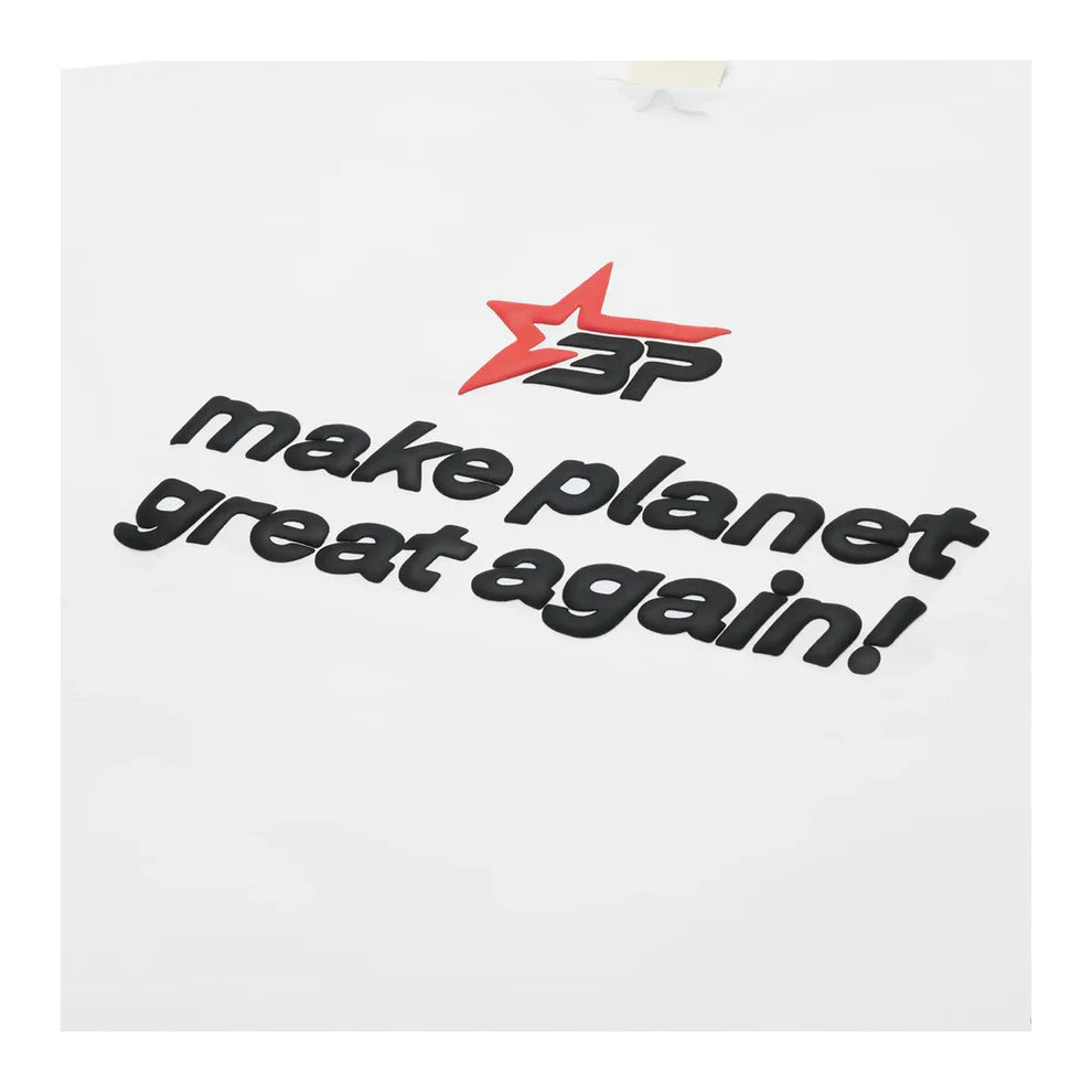 BROKEN PLANET GREAT AGAIN TEE WHITE *UNRELEASED*