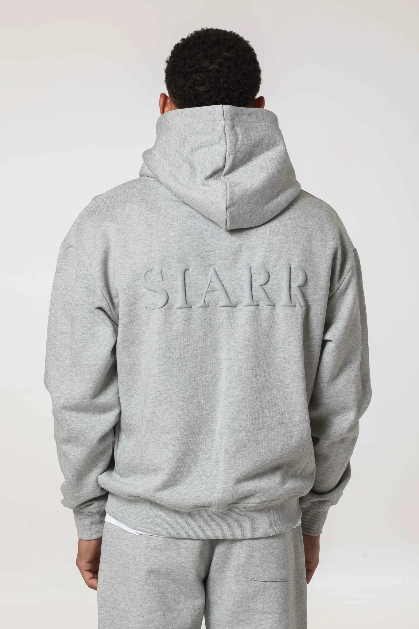 Siarr Puff Hoodie Grey