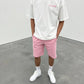 Siarr Puff Tee White Pink