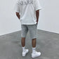 Siarr Puff Tee White Grey