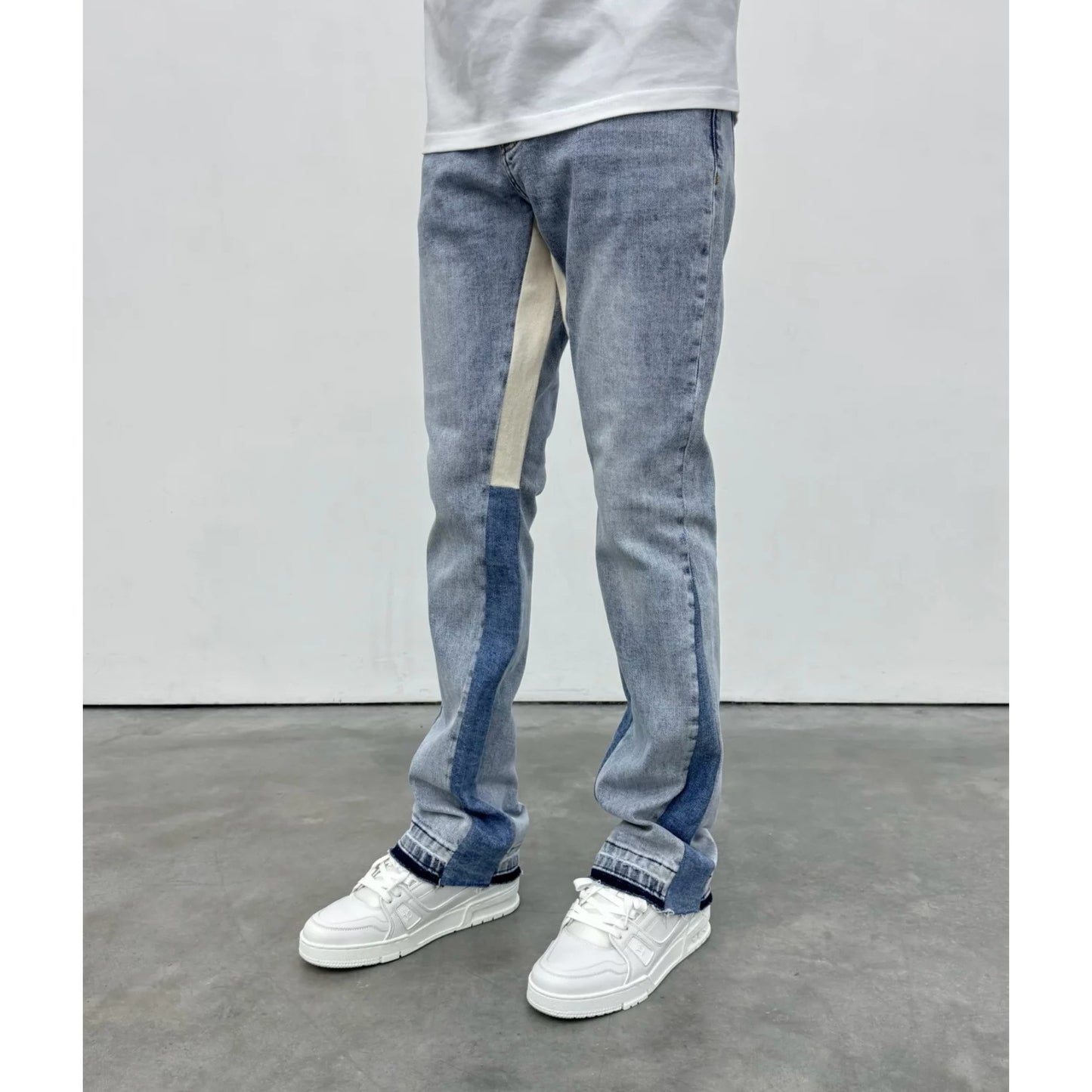 Siarr Flared Jeans Blue Denim