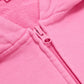 BROKEN PLANET SUN ZIP UP HOODIE ‘PINK’