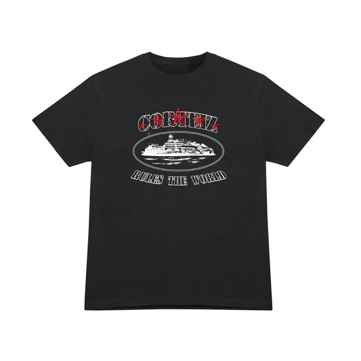 CORTEIZ ALCATRAZ 5 STARS TEE BLACK – Empire Glasgow