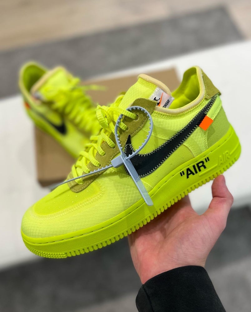 Air force 1 x hot sale off white volt prezzo